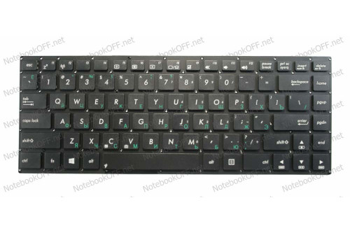 Клавиатура для ноутбука Asus Vivobook S400, S451, X402 (без фрейма) фото №1